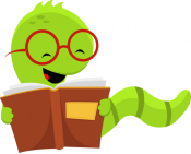 Worm Reading Book Worm Reading Book