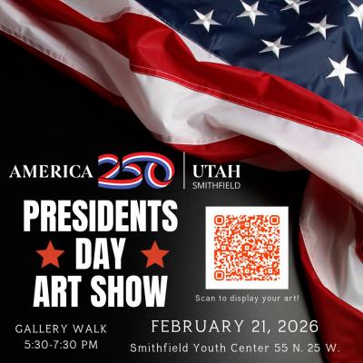 President Day Art Show Flyer