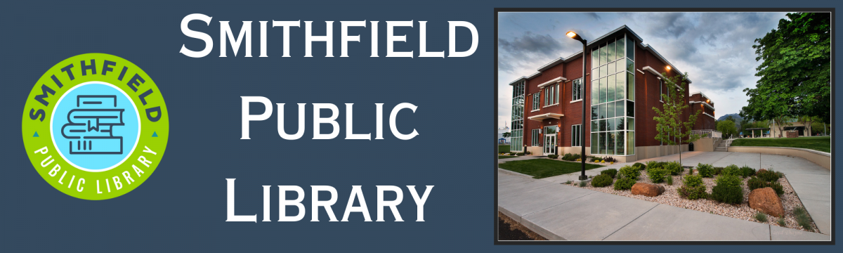 Smithfield Public Library website header Smithfield Public Library website header